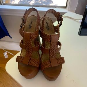 5” Brown Wedges